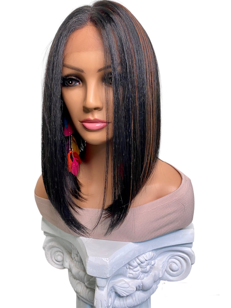 Lina" Blended Premium Humana Hair Wig