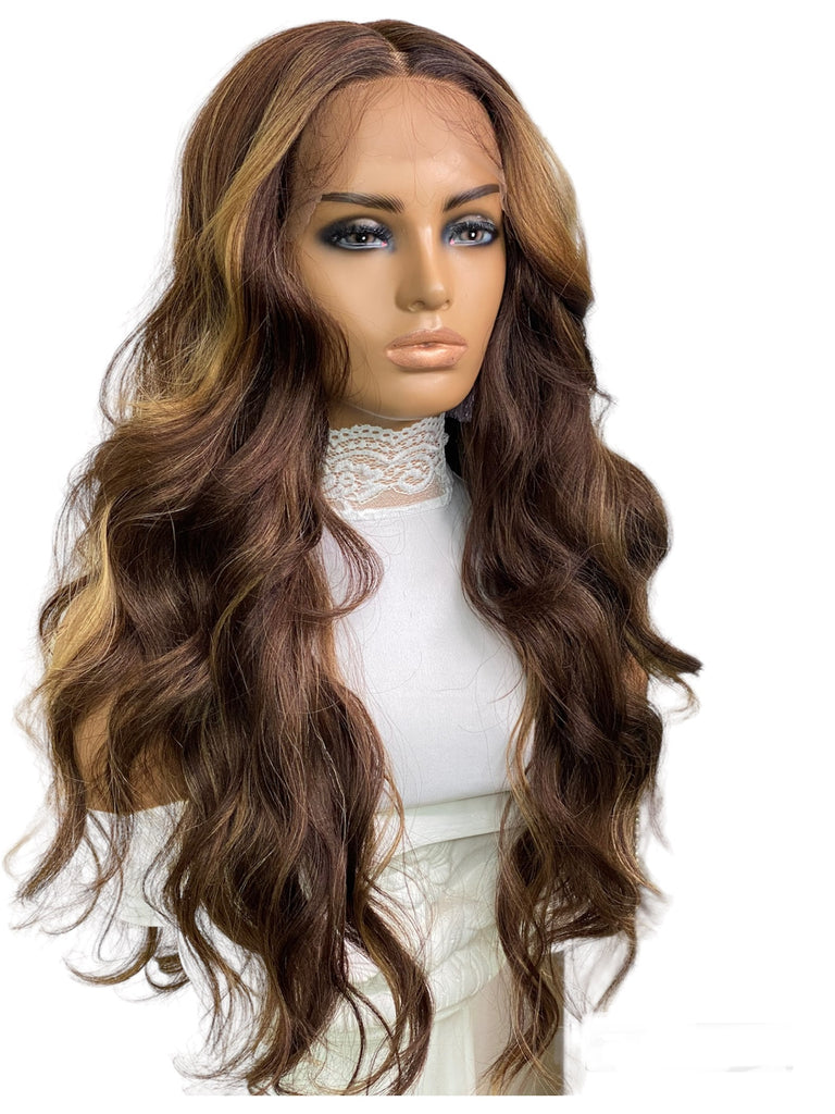 T-PART FRONTAL LACE SYNTHETIC WIG-LUCERO