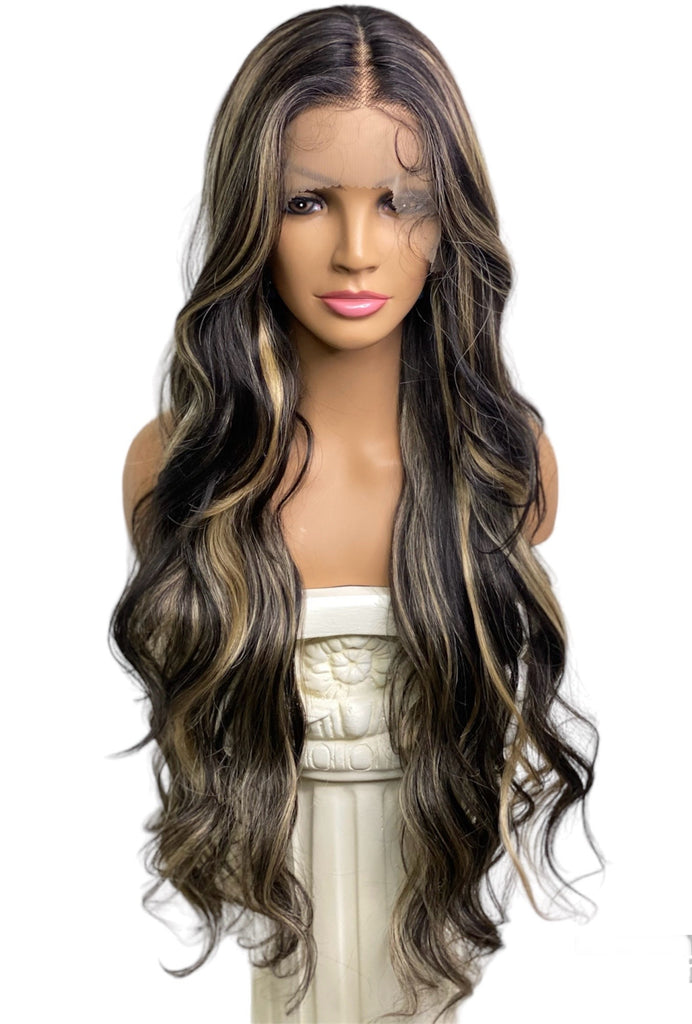 T Frontal Lace Synthetic Wig - Jazmin