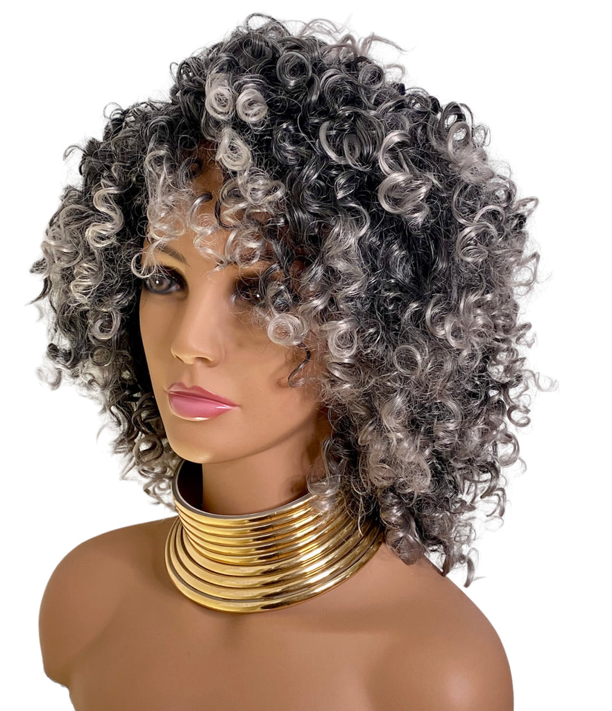 “Crispi” Style Deep Curly Synthetic Wig