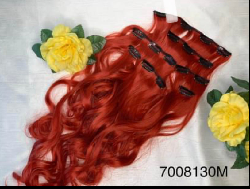 Clip-In Synthetic Hair Extensions