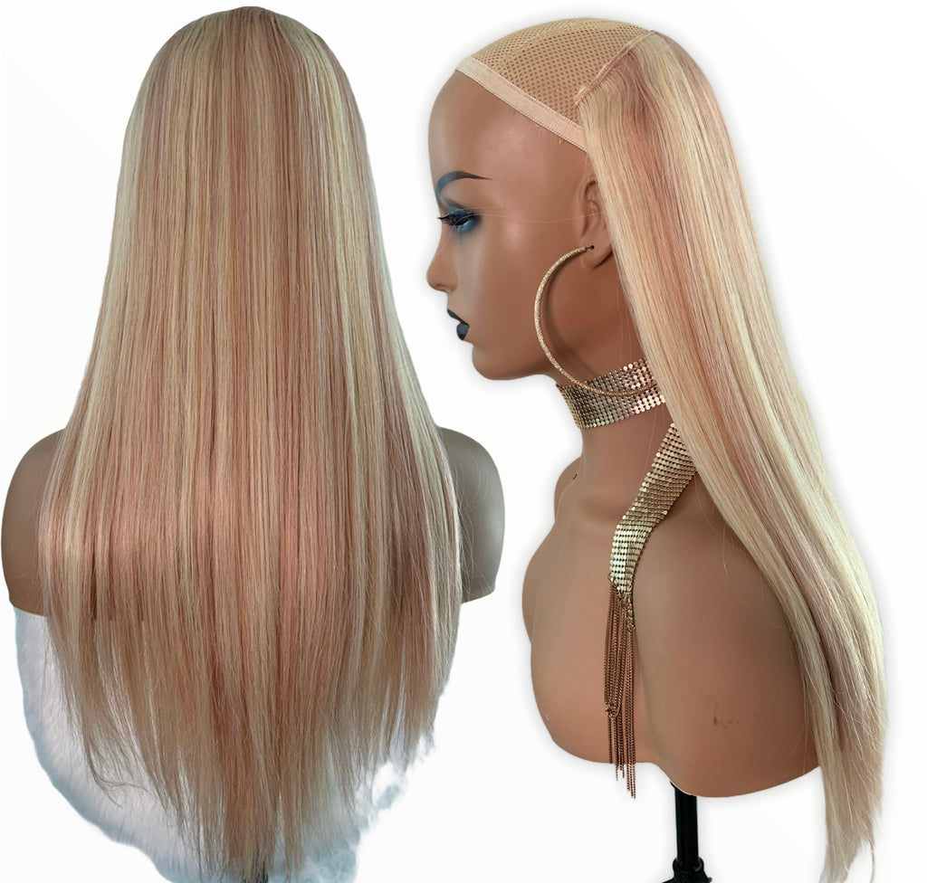 Human 100% Remi Hair Extension " Half Clip-In"