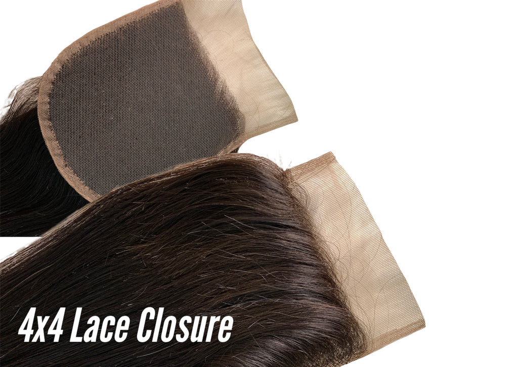 4x4 Lace Closure 18" Inch Virgin Human Hair