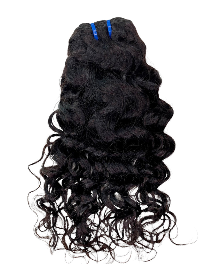 Hair Weft - 9A Water Wave - 100% Human Hair (2 Bundles)