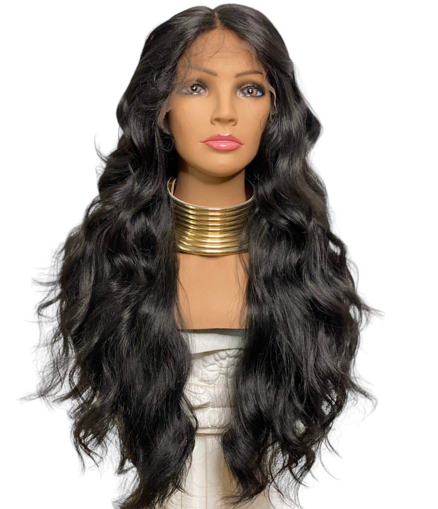 ROSI/ FRONT LACE MIDDLE PART SYNTHETIC WIG