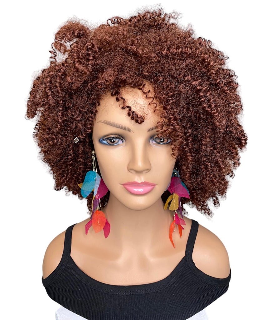 Kinky Curl Synthetic Wig - Tisha